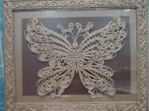 Filigree butterfly.