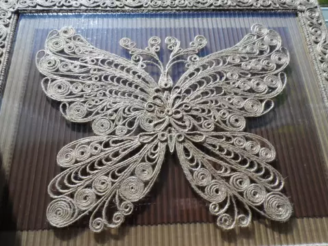 Filigree butterfly.