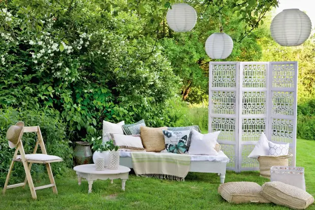 Fantasmes de meubles: mobilier de jardin inhabituel avec leurs propres mains