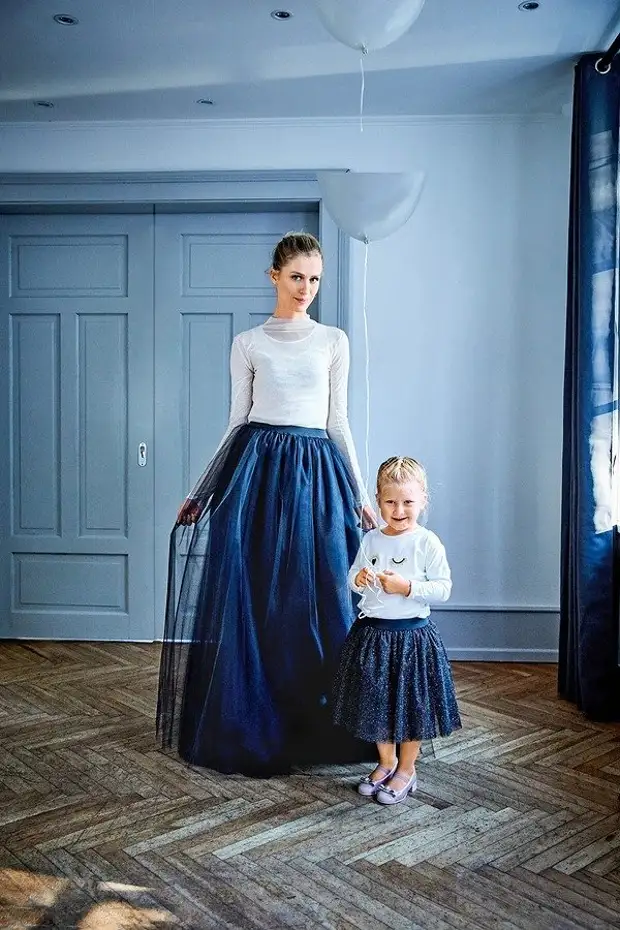 როგორ sew tulle skirt ბალეტის სტილში