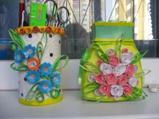 Decoupage + Quilling