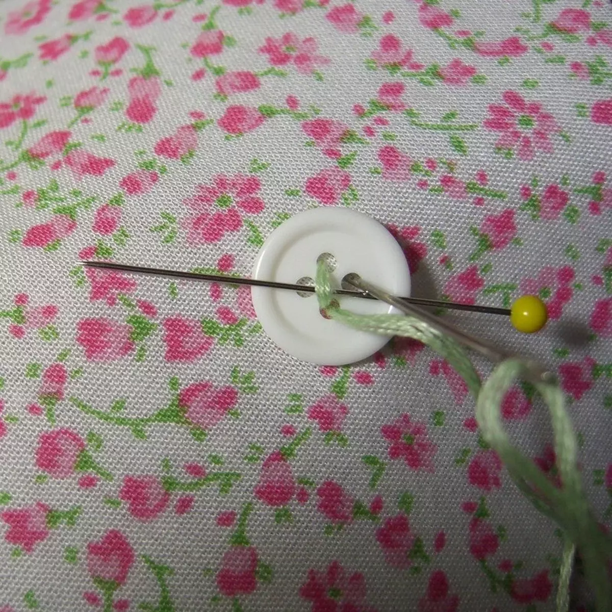 Idée: Bouton de broderie Comment la décoration