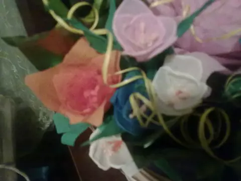 Chci jaro !!! papírové květiny