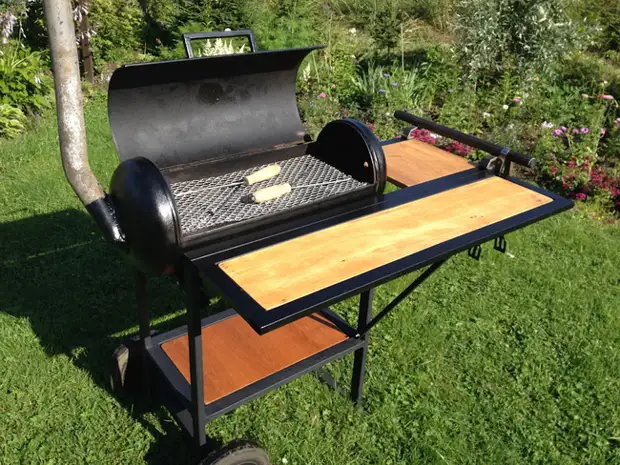 Omatehtud grilli grill gaasipallilt riigile