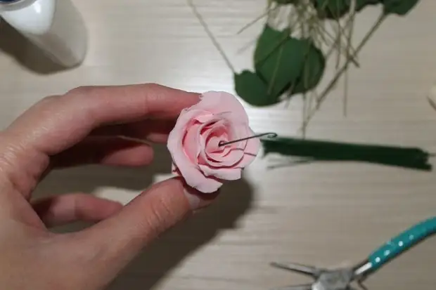 Polymer clay modeling: Delicious Heart from Roses (2/2)