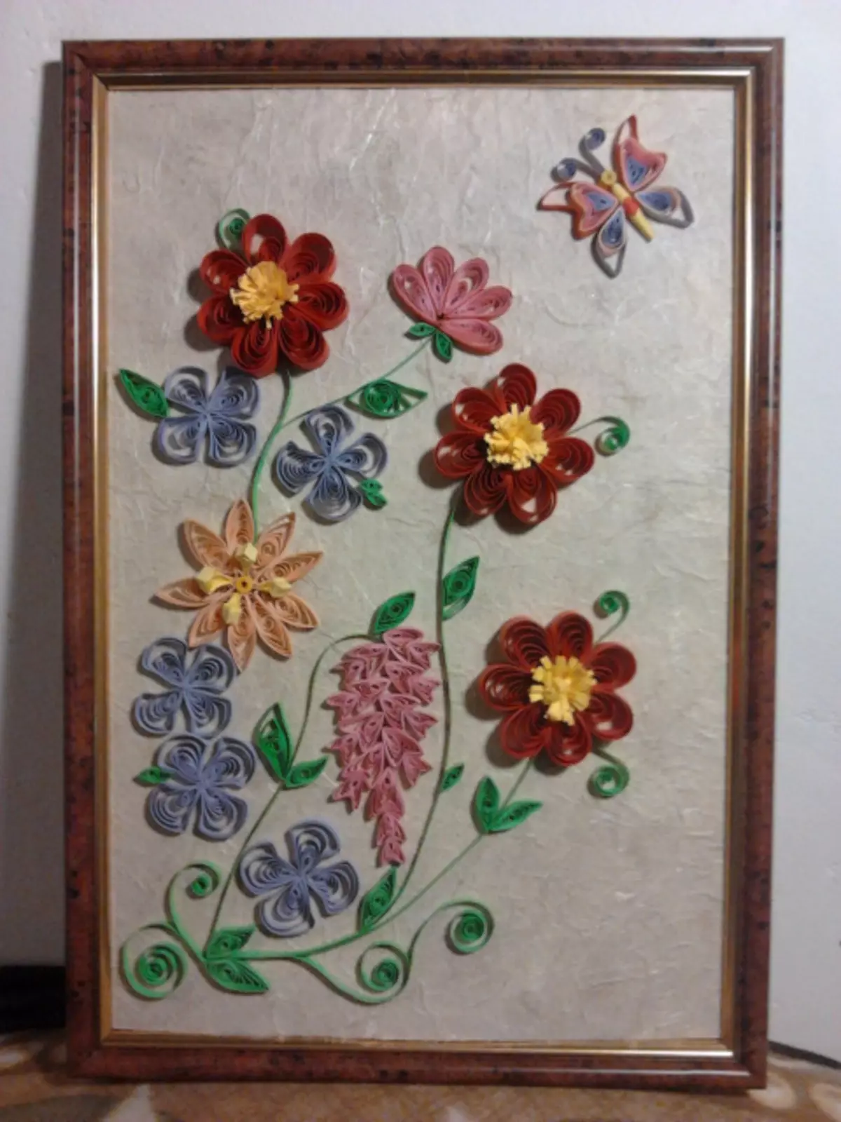 Pirmie soļi (quilling un gandrīz decoupage)