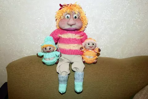 ang aking mga gawa. Textile Dolls 2.