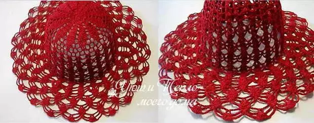 خواتین کے لئے Crochet موسم گرما کی ٹوپی