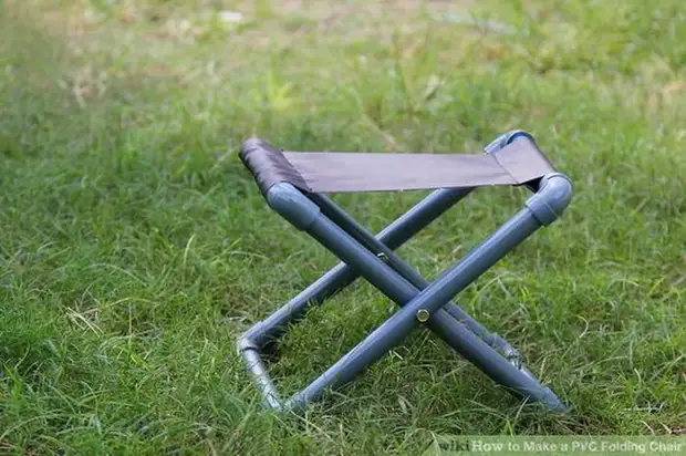 PVC Folding Chair para sa Picnic gamit ang iyong sariling mga kamay