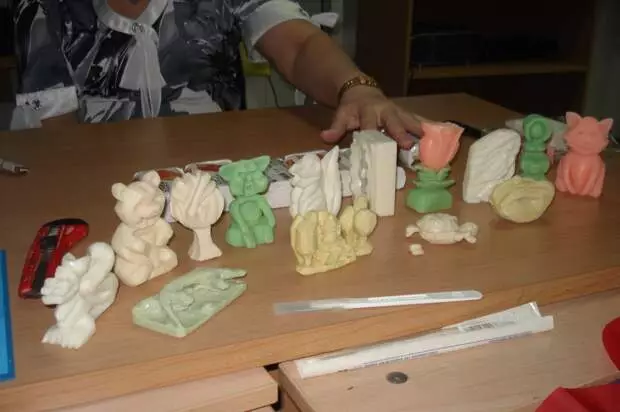 Soap carving