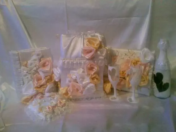 Wedding Set Gold Rose