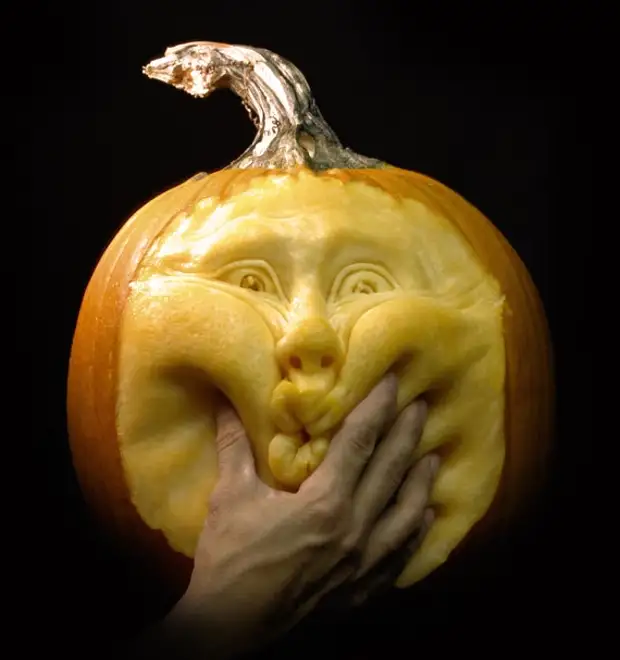 Pumpkin kuveza (kuvezwa) kana hunyanzvi hweHalloween