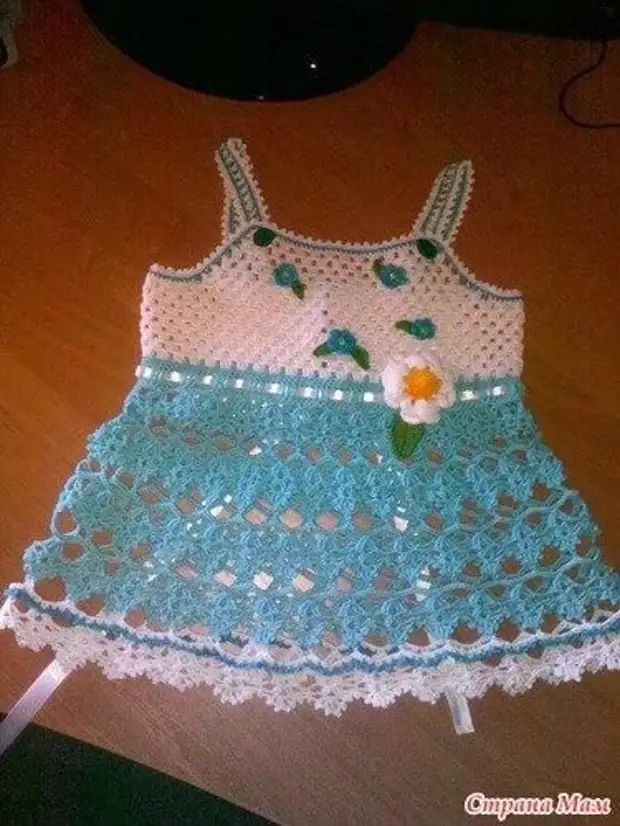 Vestidos de malha para meninas crochet!