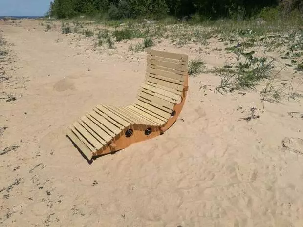 Chaise à bascule de jardin le faire vous-même