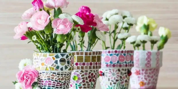 9 идеи како да направите предмети декор од лилјак плочка или садови