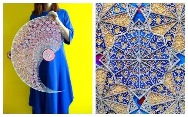 Lacy Miracle: Arab artist creates sophisticated paper applications, from which it is impossible to remove the eyes