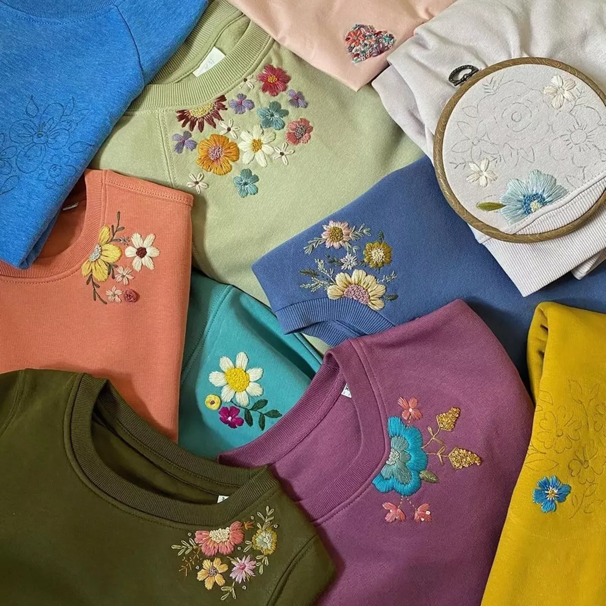 Embroidery ambayo haijarudiwa: wiki ya instagram ya lazima