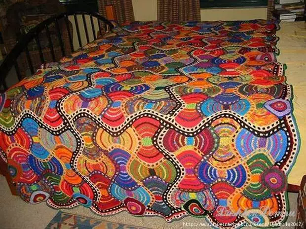 Bedspread maħdumin bil-labar "Avventuri Afrikani"