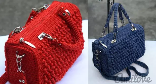 Sac élégant et élégant Crochet Crochet