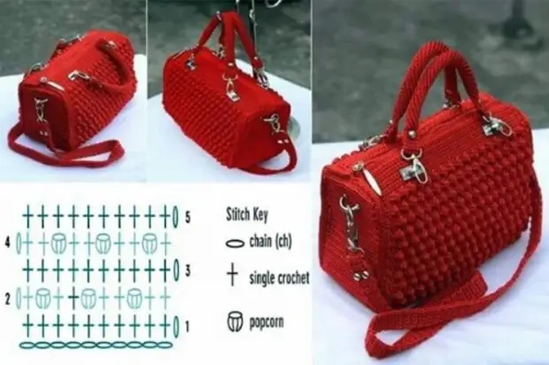 Tas suitcake kait yang elegan dan bergaya