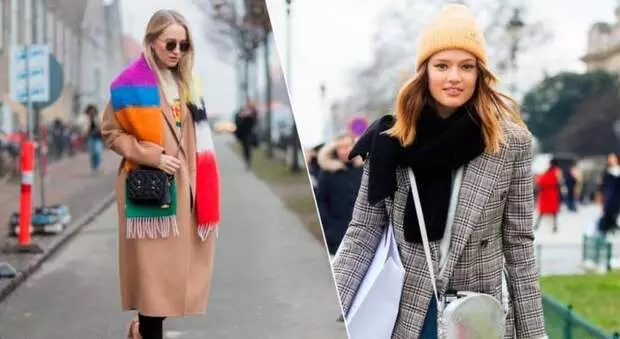 8 original ways wearing a scarf