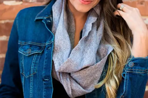 8 ორიგინალური გზები ტარება scarf