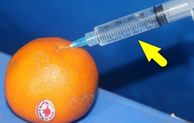 Ako urobiť zariadenie potrebné z pravidelnej injekčnej striekačky v každom dome
