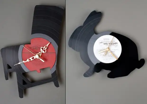 Wall Clock Ideje z nenavadno obliko