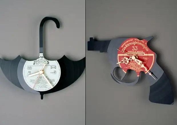 Idées d'horloge murale avec une conception inhabituelle