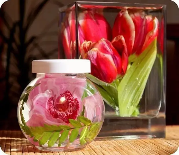 So sparen Sie Blumen mit Glycerin