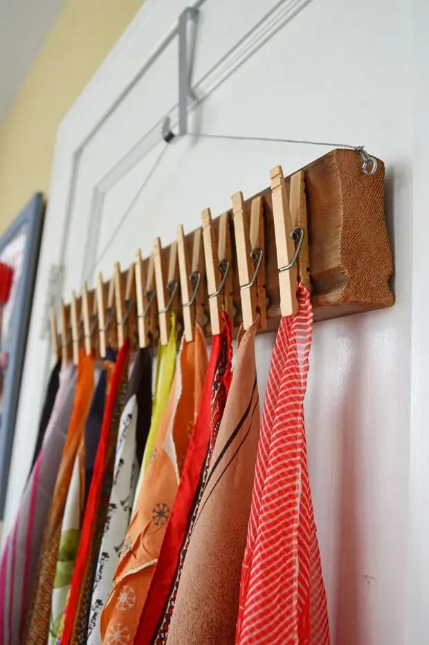 Clothespins in everyday life. How to transform a house with clothespins?