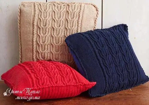 বোনা sofa pillows উপর বোনা pillowcases বোনা sofa pillowses