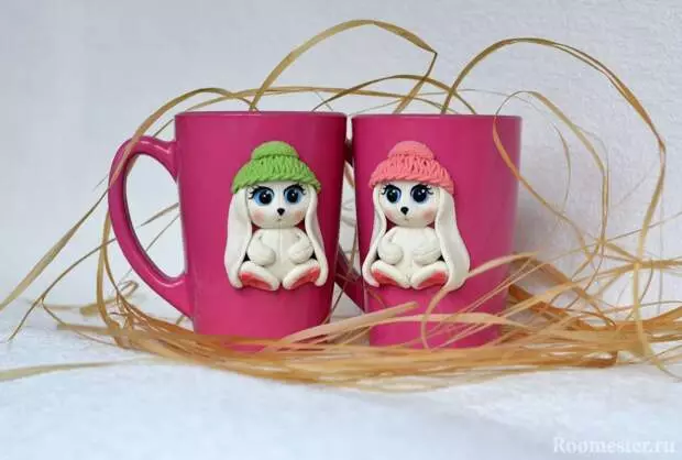 Polymer Clay Mug Decor