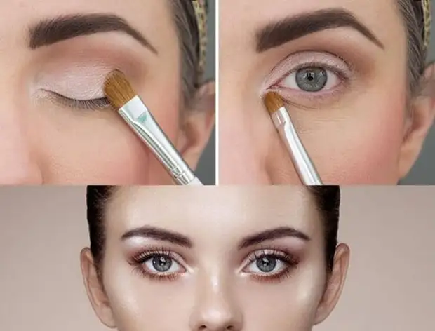 Foglio di trucco utile per il trucco: trucco per un cinque in 3 minuti