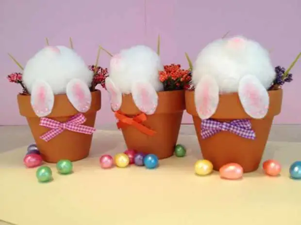 Easter crafts ua nws tus kheej