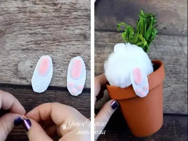 Easter crafts ua nws tus kheej