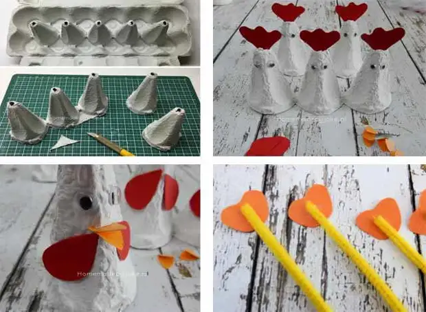 Easter crafts ua nws tus kheej