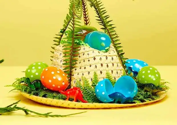 ເຄື່ອງຫັດຖະກໍາ Easter ເຮັດເອງ