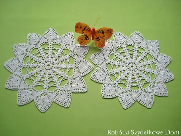 Belles serviettes de crochet de l'aiguillette polonaise Don