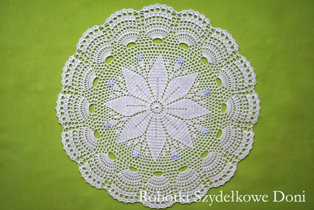 Belles serviettes de crochet de l'aiguillette polonaise Don