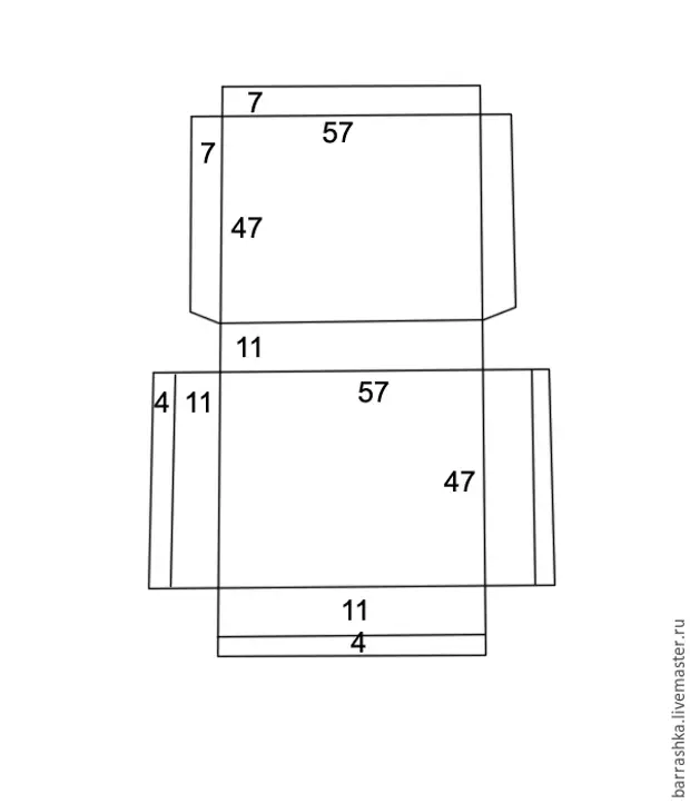 Caja de almacenamiento práctico de zapatos con tus propias manos.