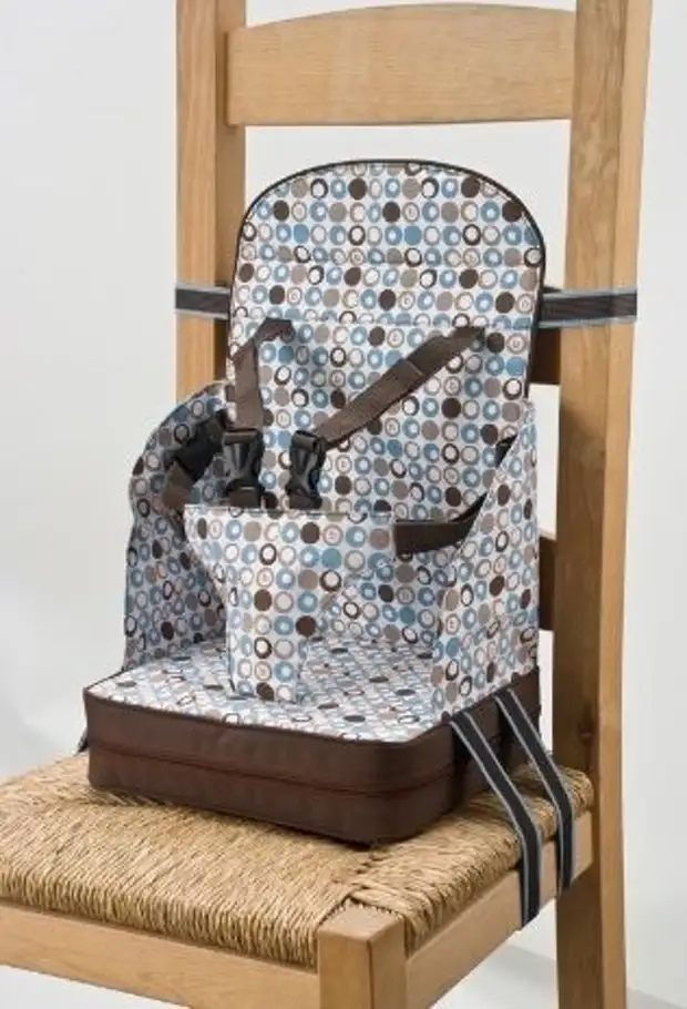 Cara njahit kursi bayi sing nyaman saka kain ing kursi