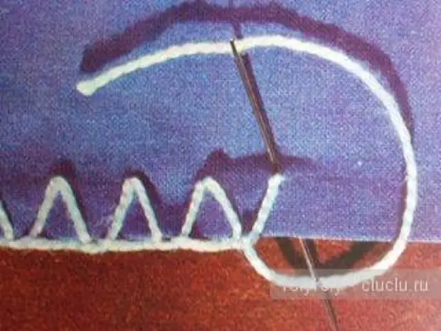 ഉൽപന്നത്തിന്റെ അരികിലെ രജിസ്ട്രേഷൻ - നെയ്റ്റും ലളിതമായ തുന്നലും. മാസ്റ്റർ ക്ലാസ്