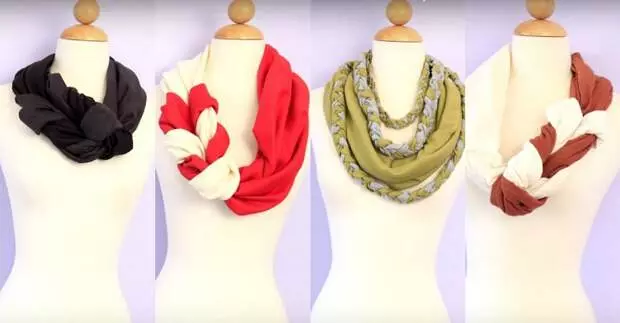 Everyone thought she bought these scarves on an expensive boutique. You are ahnesh, finding out what they are made!