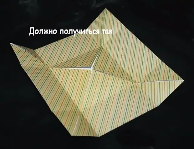 Kako presaviti kutiju papira u origami tehnika