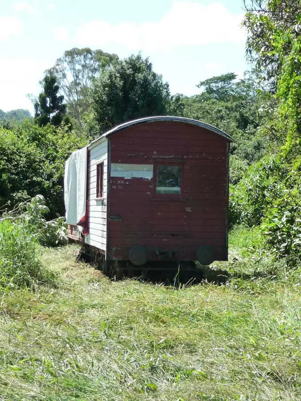 Country House iz starog željezničkog vagona