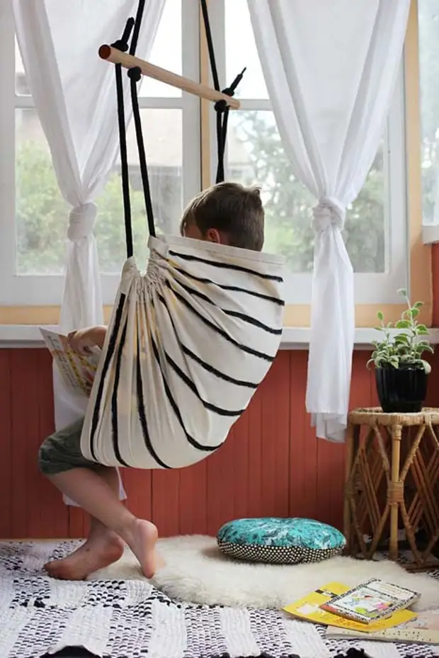 1 8 Гараа өөрийн гараараа hammock хийх