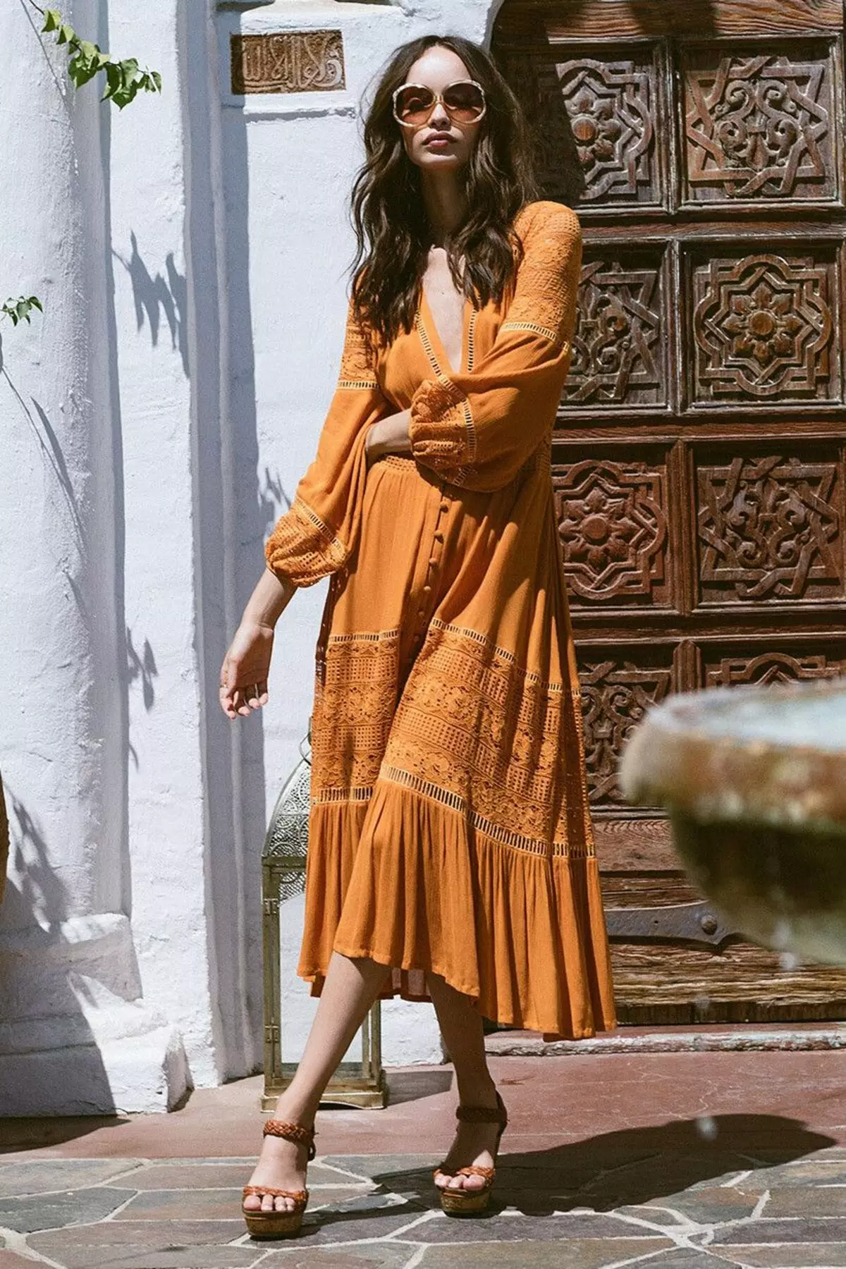 Vestido de verano en el estilo de Boho Photo 1