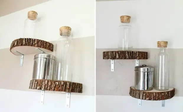 Ideas para el uso de espigas de madera en el interior.