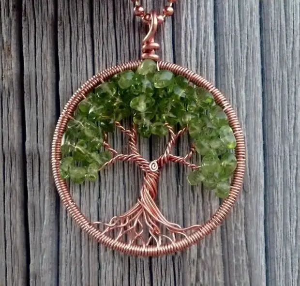 Master Class: Weave fra Wire Pendant "Tree Life"